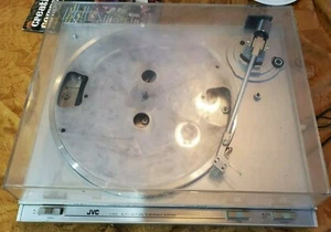 JVC L-A21 turntable turns on *parts or repair - Picture 1 of 12