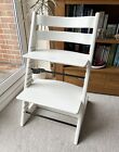 Official Stokke Tripp Trapp Wooden High Chair White Wood (Trip Trap) 2021 Model
