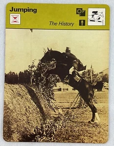1977-79 Sportscaster Card-Jumping (#20-09)-The History - Picture 1 of 2