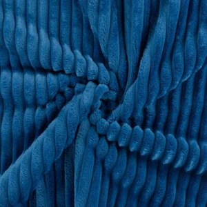 Cuddlesoft Fleece Jumbo Cord Fabric Material PETROL - Picture 1 of 3