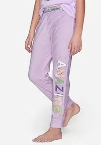 Pantaloni Pigiama Justice Ragazze Fantastici Logo Vita Taglia 8 - Nuovi con etichette - Foto 1 di 4