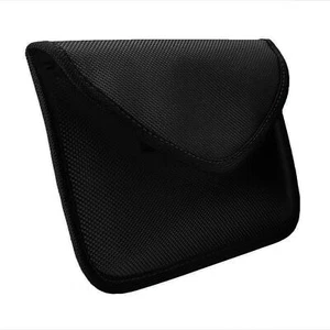 Schwarz Doppellagig Anti Strahlung Tasche Anti Tracking GPS Signal Blocker Neu - Bild 1 von 22
