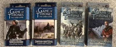 A Game Of Thrones: Bundle of 4 Packs for Defenders of the North Series by FFG - Image 1 of 2
