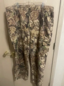 Vintage Liberty Camo Cargo Pants Hunting Mens XL 40-42 X32 USA. J1 - Picture 1 of 9