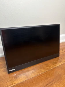 Lenovo ThinkVision M14 14" FHD 1920x1080 Portable Monitor D18140FX0, Tested - Picture 1 of 9