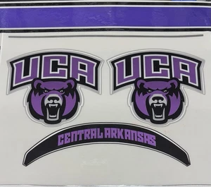 Parachoques 3D - Calcomanías laterales del centro de Arkansas (2) y rayas centrales - Imagen 1 de 1