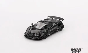 TSM Mini GT MGT00777-R 1/64 McLaren 720S LB Works Black RHD Model Car - Picture 1 of 8