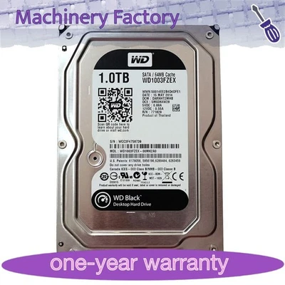 Western Digital WD1003FZEX Black 1TB 6Gbs SATA 64MB 3.5" Desktop HDD Hard Drive - Image 1 of 3