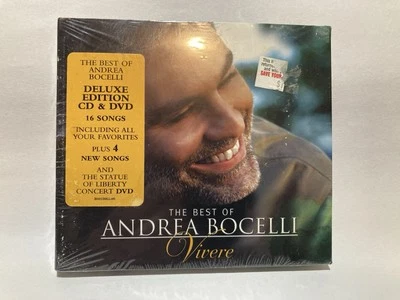 Andrea Bocelli – Vivere - The Best Of Andrea Bocelli CD + DVD 2007 SEALED-deluxe - Image 1 of 4