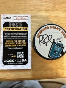 Rob Blake SAN JOSE SHARKS SIGNED AUTOGRAPHED PUCK - JSA COA CH28348 - Picture 1 of 2