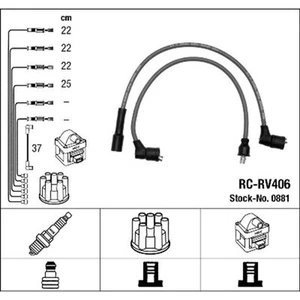 NGK Cavo Candela Per Land Rover 88/109 90 MG Midget - Imagen 1 de 7