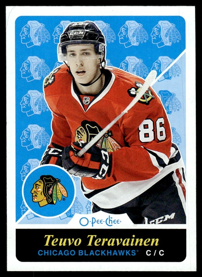 2015-16 O-Pee-Chee Retro Teuvo Teravainen Chicago Blackhawks #231 - Image 1 of 2