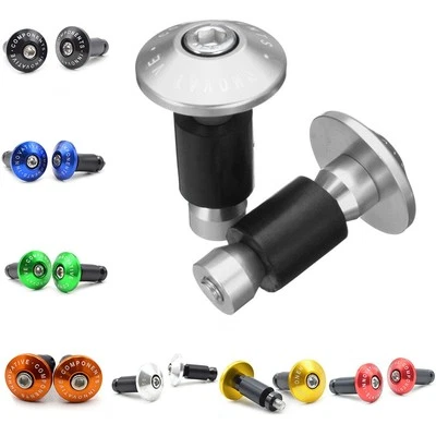 Impugnature Manubrio Bici Fine Alluminio Protezione Affidabile Contro Danni - Immagine 1 di 4