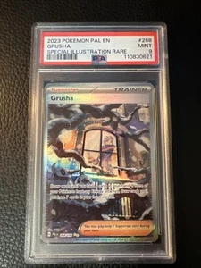 2023 Pokemon PAL EN Grusha Trainer Special Illustration Rare 268/193 PSA 9 - Picture 1 of 6