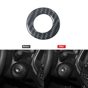Pegatina de recorte de cubierta de llavero de fibra de carbono para Chevrolet Sonic 2012-2016 - Imagen 1 de 6