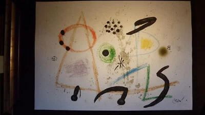Joan Miró "Maravillas con Acrostichas III" Orig.Litho 1973 - 1500 Ex., TOP-NEUw. - Bild 1 von 4