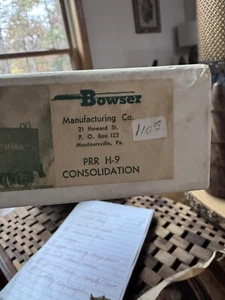 Bowser New  PRR H9 Consolidation Steam Locomotive Die Cast Boiler Kit - Picture 1 of 10
