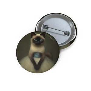Katzenliebhaber Pin, süße Katze im Tutu Kätzchen Button Anstecker, Anstecknadel für Katzenliebhaber - Bild 1 von 3