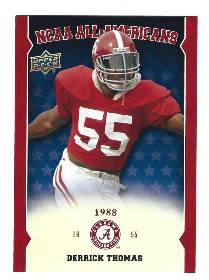 Derrick Thomas 2012 Upper Deck Alabama NCAA All-Americans AA-DT Foto 1 de 1