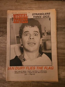 NME New Musical Express April 15th 1978 Ian Dury Cover - Imagen 1 de 6