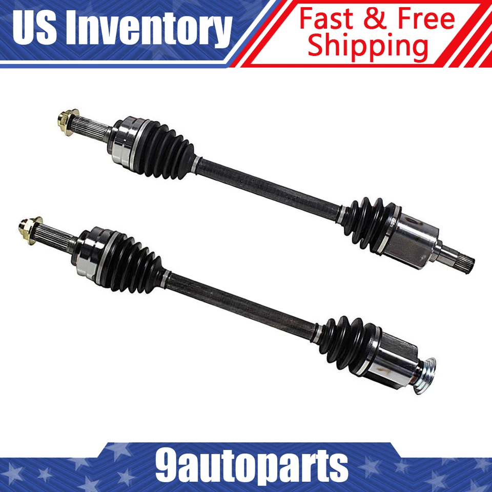 Par eje CV delantero izquierdo y derecho para Acura MDX Honda Pilot 2007-2011 Foto 1 de 4