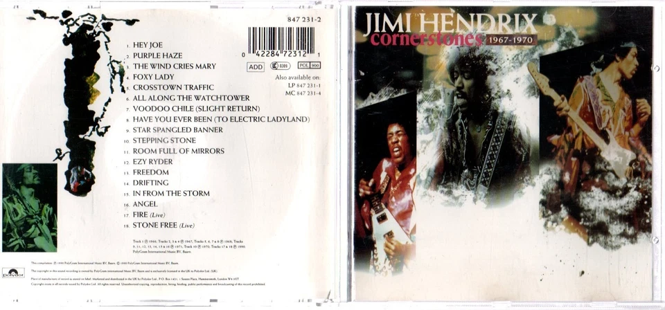 Jimi Hendrix : Cornerstones 1967-1970 (CD) - Image 1 of 1
