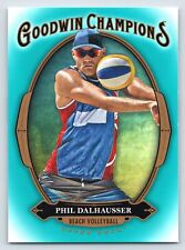 2020 Upper Deck Goodwin Champions #39 Phil Dalhausser Turquoise