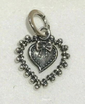 Giovanni Raspini Cuore Votivo Fiocco piccolo-Gioielleria Ottaviani Roma dal 1894 - Immagine 1 di 2