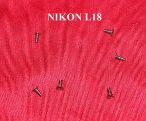 Body Screws (6pcs) For Nikon Coolpix L18 Digital Camera - Picture 1 of 1