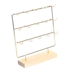 Jewelry Display Stand with 15 Hooks for Tabletop Home Organization Ring - Picture 1 of 4