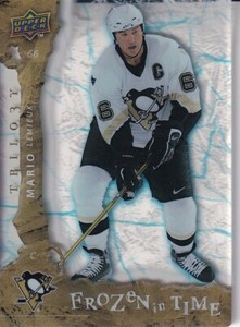 08-09 TRILOGY FROZEN IN TIME - MARIO LEMIEUX /799 #115 PITTSBURGH PENGUINS