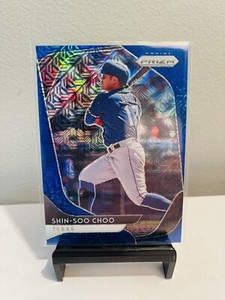 2020 Panini Prizm Prizms Blue Mojo #6 Shin-Soo Choo /175