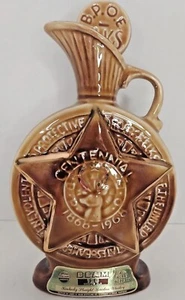 Decantador Jim Beam BPOE Alces Envejecido Kentucky Bourbon Vintage Vacío - Imagen 1 de 5