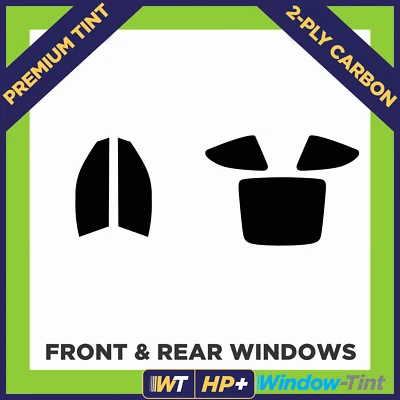 Tinte de ventana precortado de carbono para Porsche Cayman 2014+ Full Premium 2 capas HP+ Foto 1 de 4
