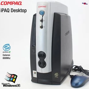 COMPAQ iPAQ DESKTOP COMPUTER CELERON 800MHZ WINDOWS 98 LAN 20GB 128MB PENTIUM 3 - Bild 1 von 5