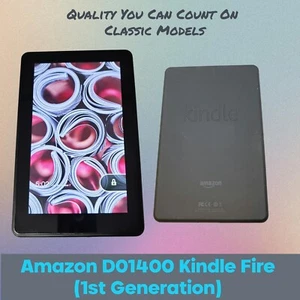 Amazon D01400 Kindle Fire (1st Generation) Black Android Tablet Good - Picture 1 of 8