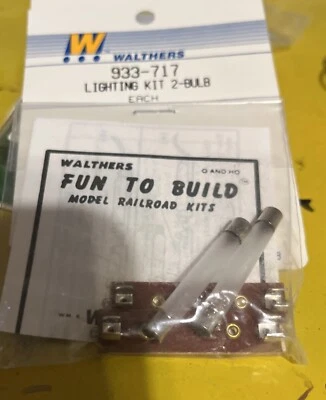 Walthers Lighting Kit 2 Bulbs Factory Sealed  - Image 1 of 4