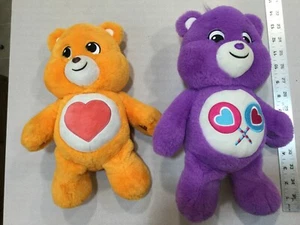 lotto di 2 peluche Basic Fun Care Bears imbottiti - Foto 1 di 7
