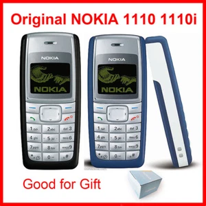 Téléphone portable Nokia 1110i débloqué 2G bon marché ancien téléphone portable classique - Photo 1 sur 12