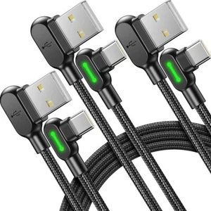 3 Pack USB Type C Samsung Galaxy S20 S10 S9 S8 Plus Note 10 LG Google Pixel One - Picture 1 of 7