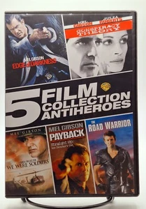 5 Film Collection: Antiheroes - Mel Gibson, 2014, 5-Disc DVD, READ! - Foto 1 di 7