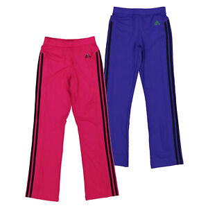 Adidas Climalite Girls Youth Athletic Pants Kids Performance Activewear M L New