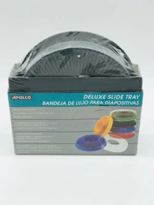 Apollo Deluxe Slide Tray Item # 3280-01 Universal Color Coded Black Sealed.... - Image 1 of 4