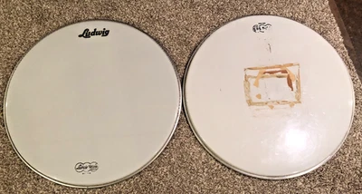 Ludwig 22" Bass Drum Heads 1960's - Image 1 of 4