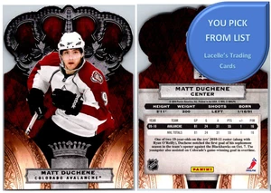 2010-11 Panini Crown Royale Hockey Base Cards - U-Pick From List - Picture 1 of 129