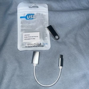 USB Stick and Adapter For iMac - Zdjęcie 1 z 3