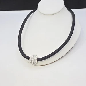 Brighton Woodstock Triple Envoltura Cuero Pulsera Cristal Convertible Collar - Imagen 1 de 8