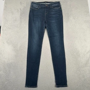 Judy Blue Jeans Womens 13/31 Skinny Fit Denim Dark Wash 34" Inseam High Rise - Picture 1 of 10