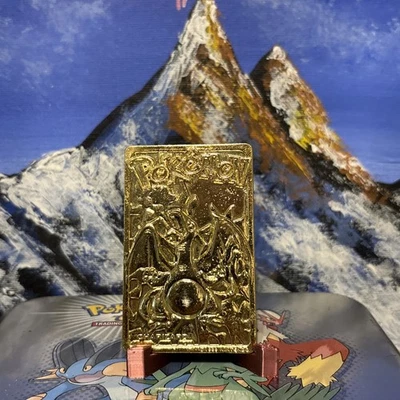 Charizard - Pokemon 1999 Burger King - Tarjeta chapada en oro 24K Foto 1 de 4