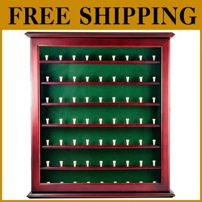 Elegante organizador de pelotas de golf de caoba Foto 1 de 4